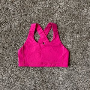 Lululemon pink bra size 10